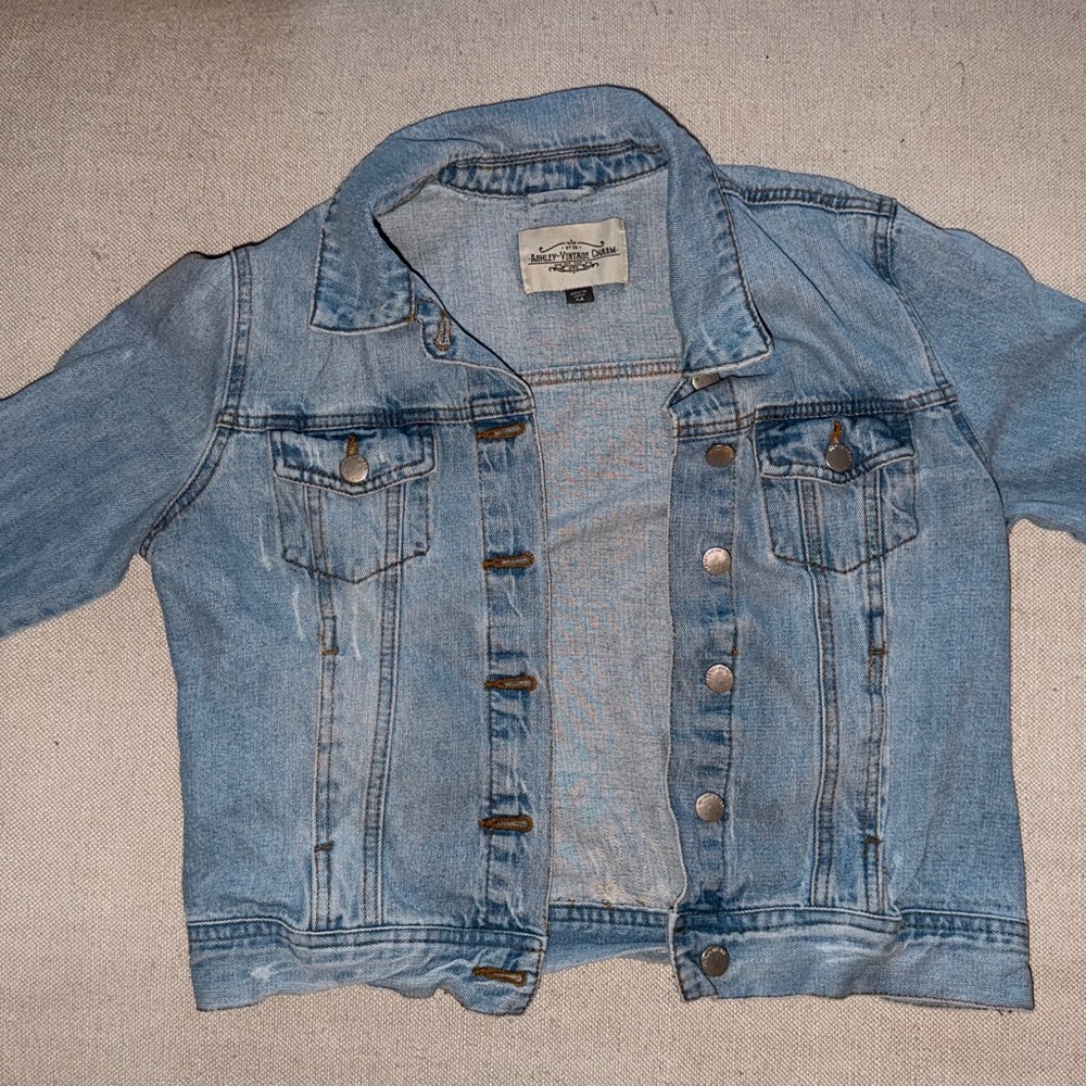 Women's Light Blue Denim Jacket